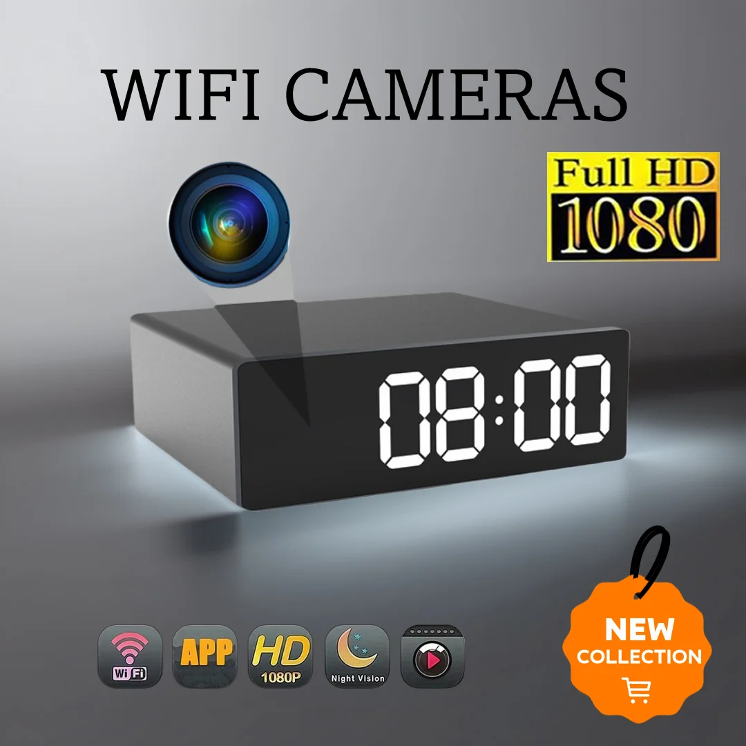 Mini Camera Time Full HD 1080P Camera Home Monitoring Monitor Video Wifi Control IR Night Vision DVR