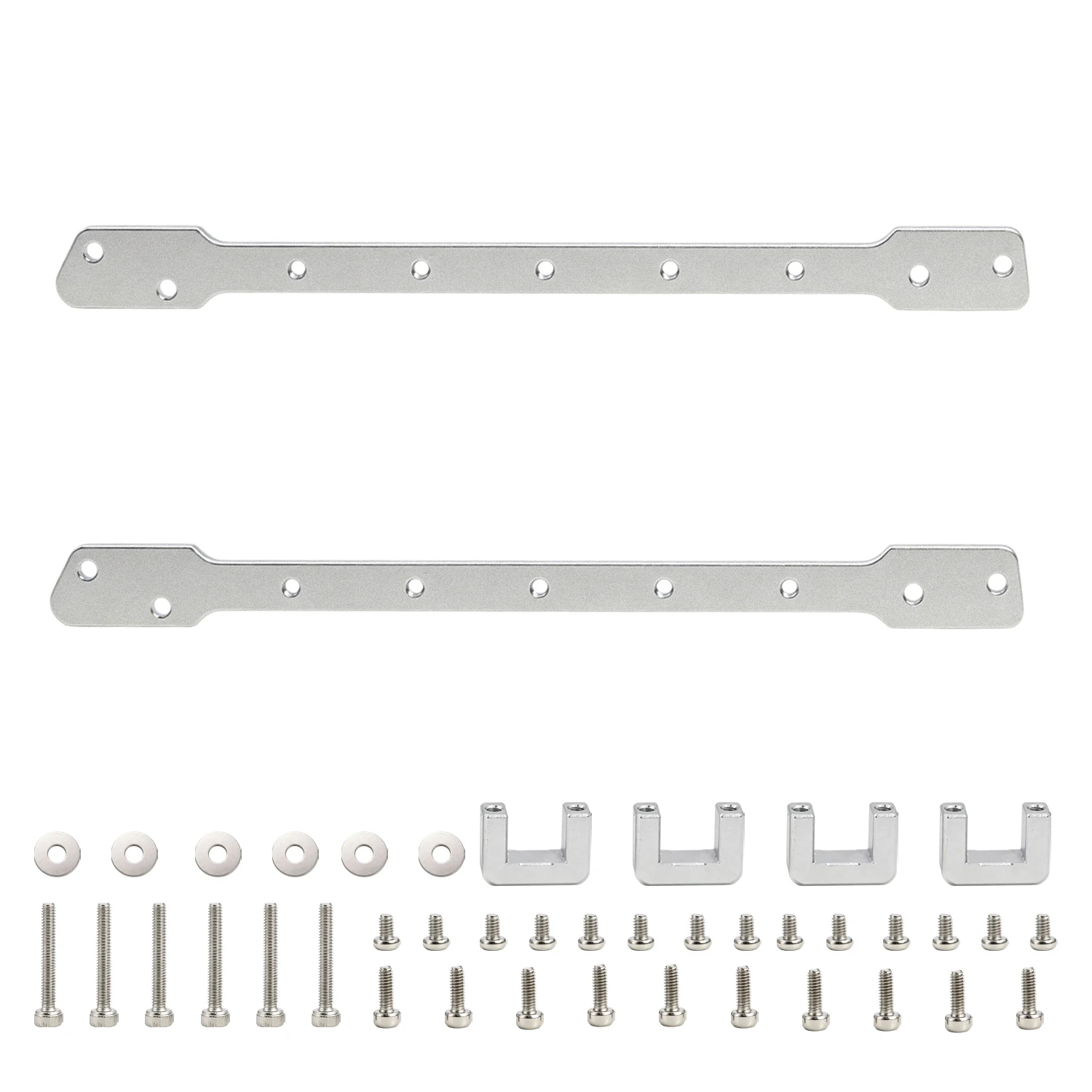 1/10 Aluminum Spare Tire Carrier Rack Mount Rear Side Fixed Bracket Decoration for Axial SCX10 III Jeep CJ-7 1/10 RC Crawler