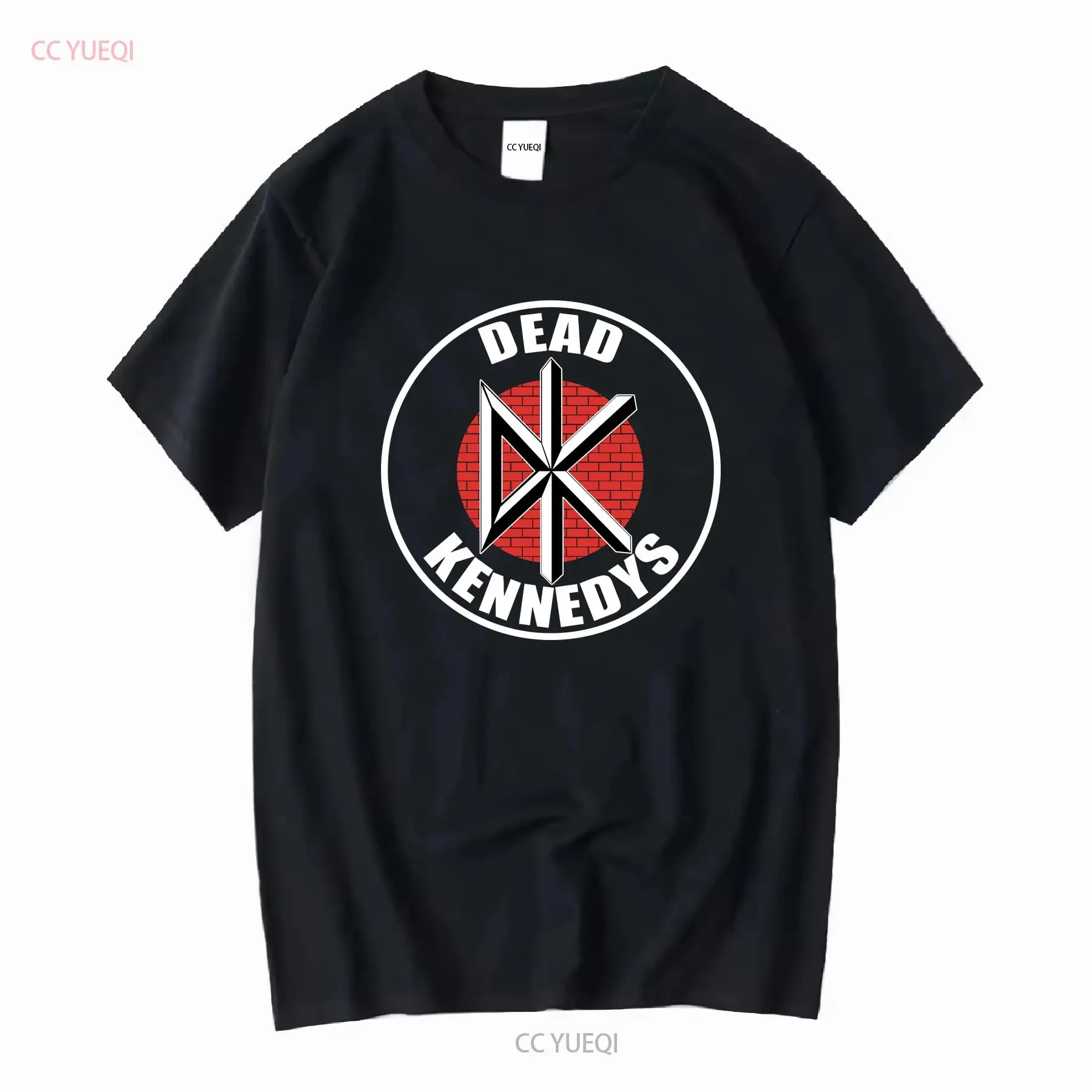 Dead Kennedys Band T-Shirt Schwarz Herren Sm Alternative Tentacles Jello Biafra Vintage Washed Stretched homme Unisex Atmungsaktiv