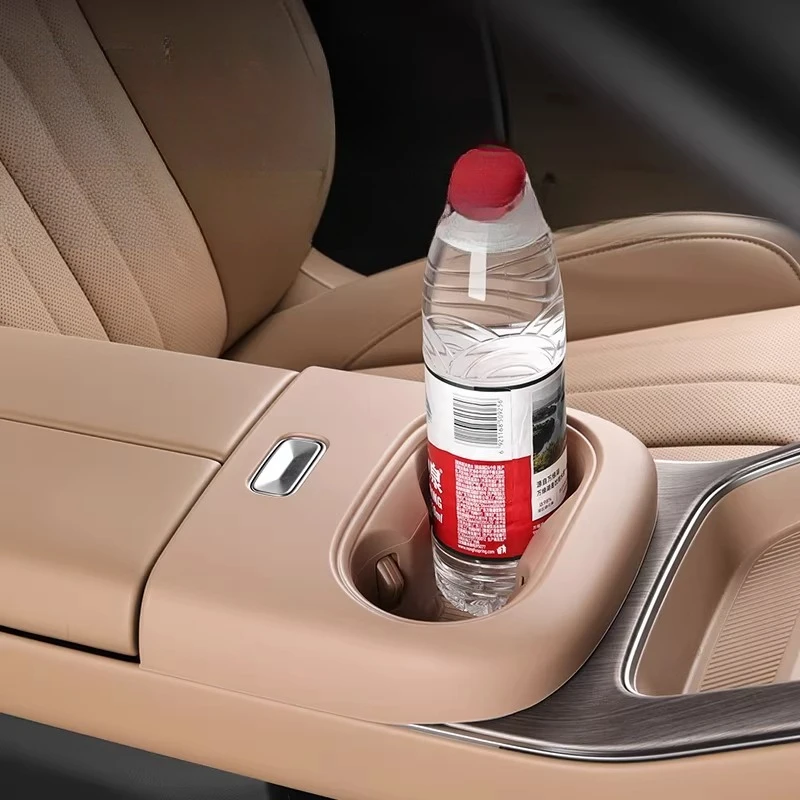 

For GAC AION i60 Car Silicone Cup Holder Mat Full Cover Wireless Charging Pad Original Color Protector