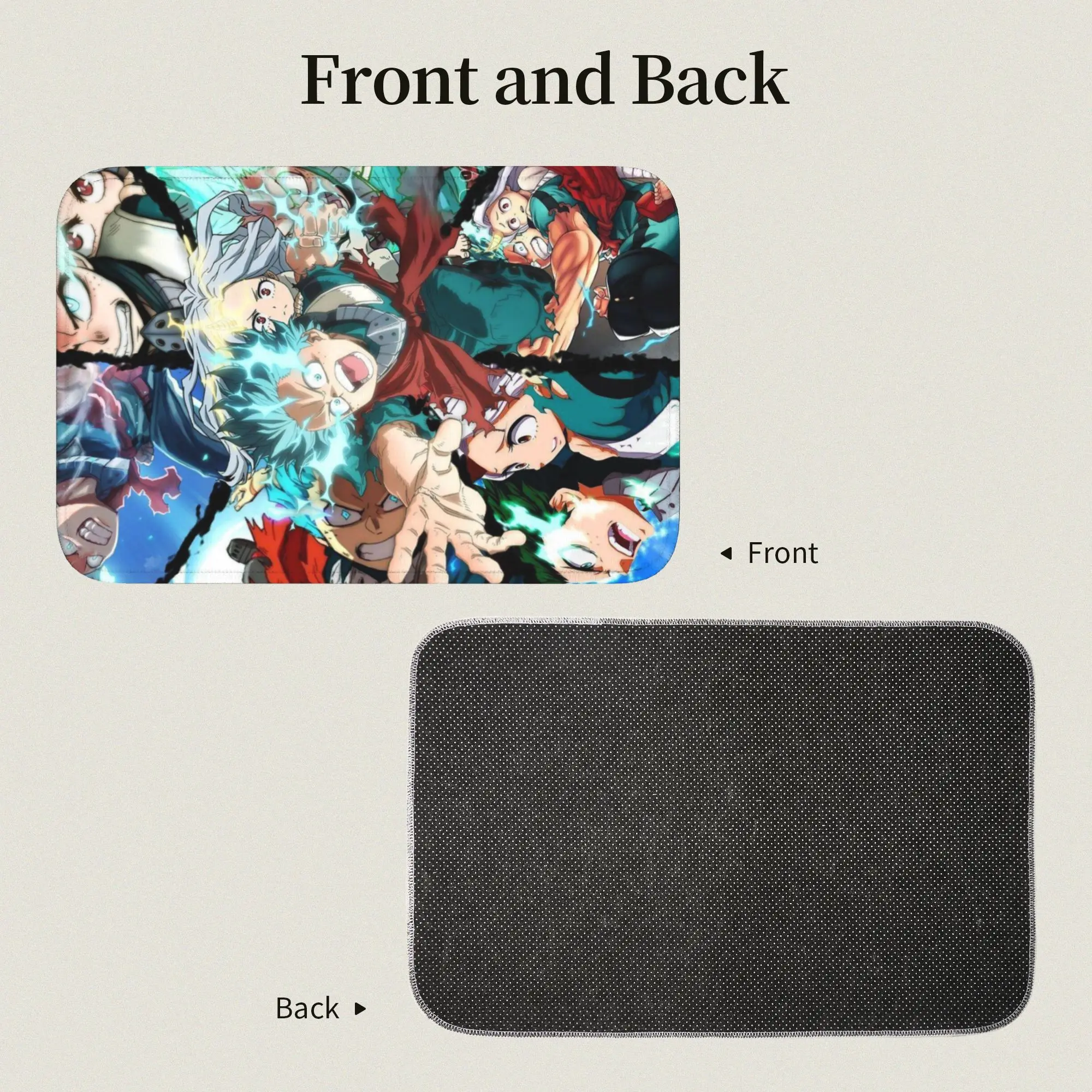 My Hero Academias Floor Door Kitchen Bathroom Mats Anti-Slip Indoor  Doormat Garage Living Room Entrance Rug Carpet Footpad