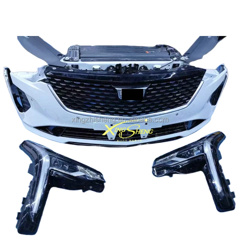 

Wholesale Used for Cadillac CT4 Front Bumper Grille Headlights Fog Light Radiator Radar Harness Auto Car Bumpers