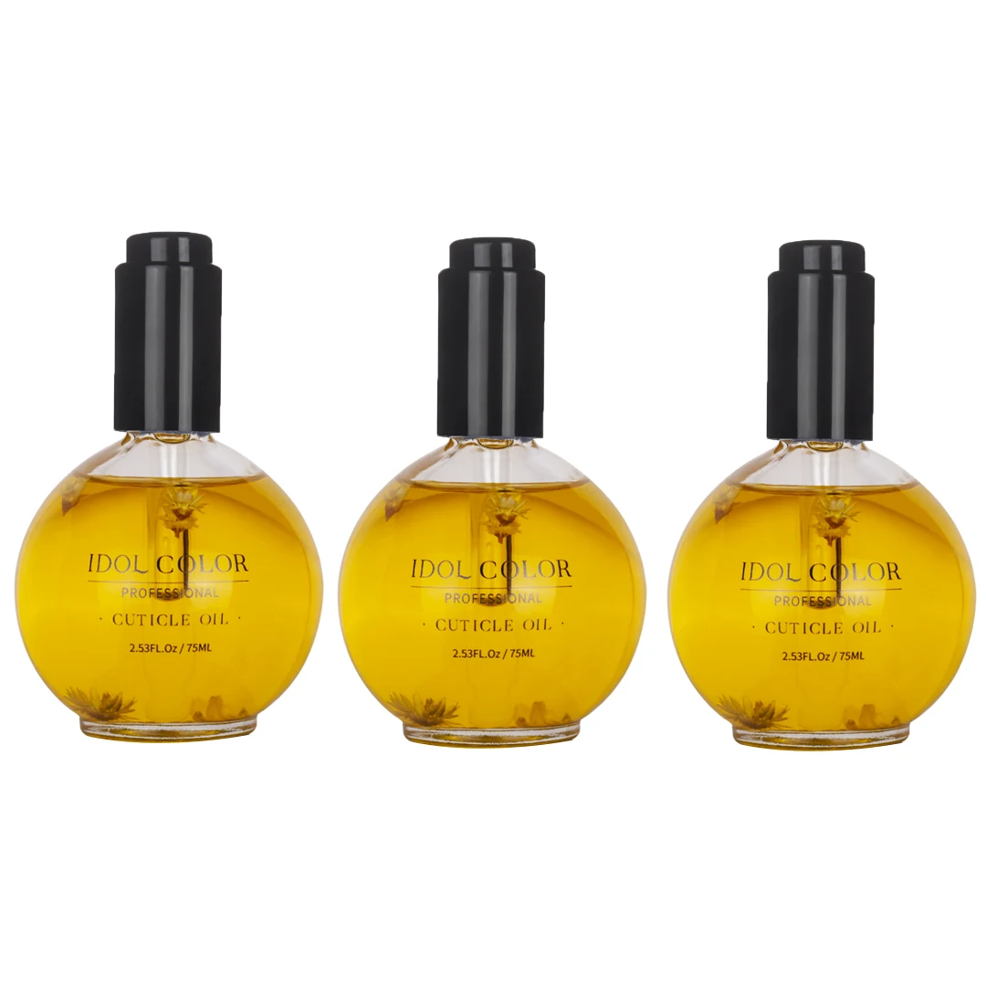 Cuticle Oil 2.53Oz with Brownie Flavor - Repairs & Restores Cuticles - Organic Spa Treatment for Stronger, Healthier Nails