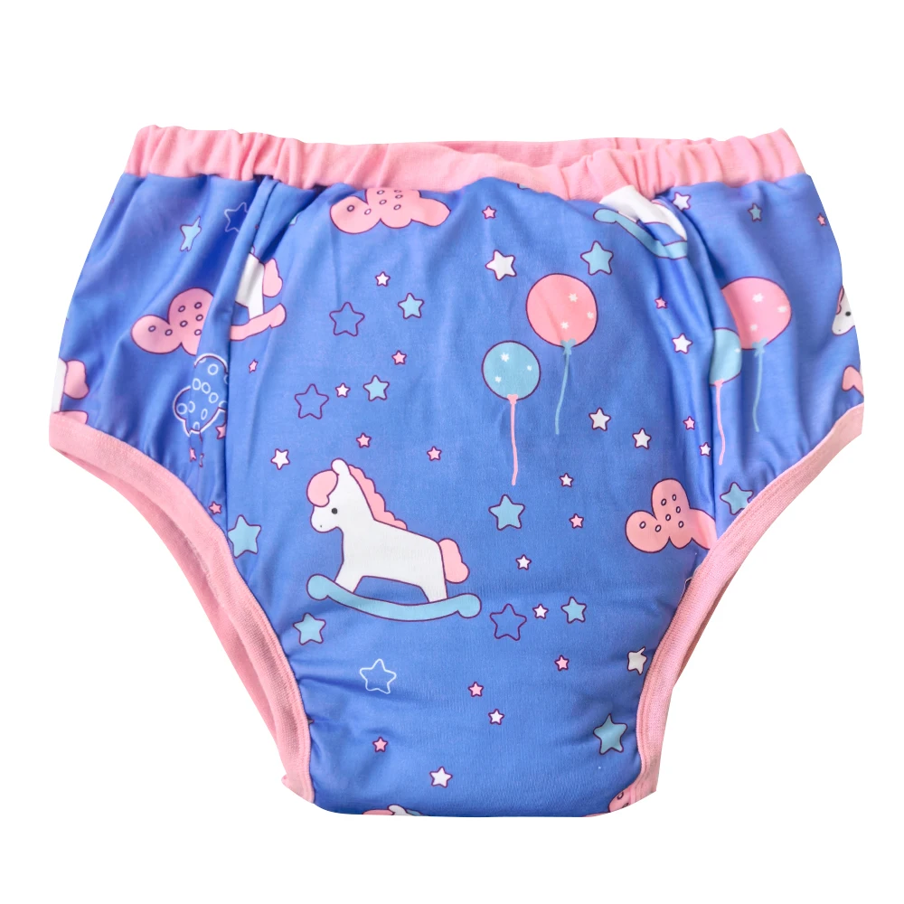 New Adult Baby Girl Baby Traning Pants Waterproof Reusable Nappies For Adult Baby Boy Adult Diaper Potty Underwear Panties