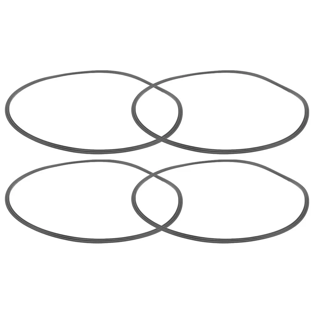 

4pcs Chassis Rubber Ring 38.5Cm High Elasticity Anti-Slip Floor Protector For Bar Stools Chair Base Replacement Durable Pads