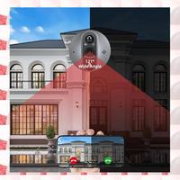 ABGN Tuya Digital Door Peephole Smart Home 1080P 120° Wide View Angle Doorbell Camera Wifi IR Night Vision Viewer Door Bell