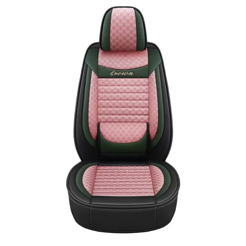 Universal Luxury Car Seat Cover PVC PU Leather Fabric Auto Interior Accessories Suitable for Most Cars All Seasons Wholesale