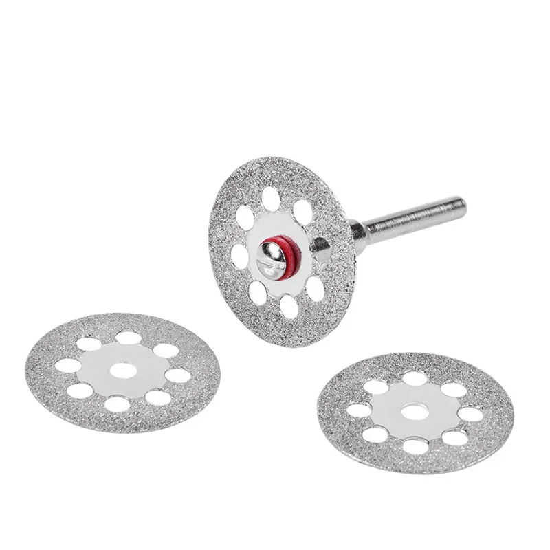 88Pcs/Set Diamond Cutting Wheel Set, Resin Cutting DiscSet Sharp HsS Circular Saw Blade Kit Rotary Tool Accessories WithMandrels and Cleaning Cloth for Wood Plastic Metal Stone Glass - view 8