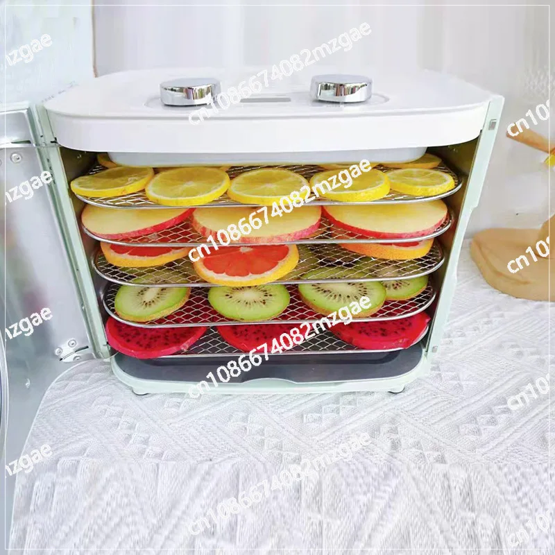Metal Trays Food Dehydrator Fruits Dryer with Brewing Function Digital LED Display For Herbs, Meat,Vegetable