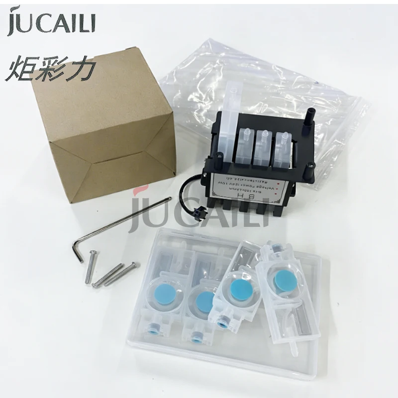 JUCAILI Durable quality i3200 Ink Damper Heating Mount for i3200 ink damper 4 + ink Damper Heating Mount 1