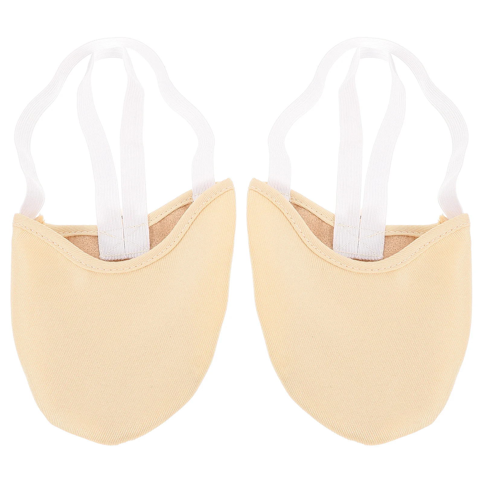 1 زوج الرقص نصف وحيد أحذية النساء الباليه تو حامي مريحة مقاومة للاهتراء النعال للتدريب على الرقص ممارسة المنزل