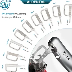 AI-IPR Dental ortodontyczna końcówka brzeszczoty do pionowych szablaste interproksimal usuwanie rękojeści części 1 szt.