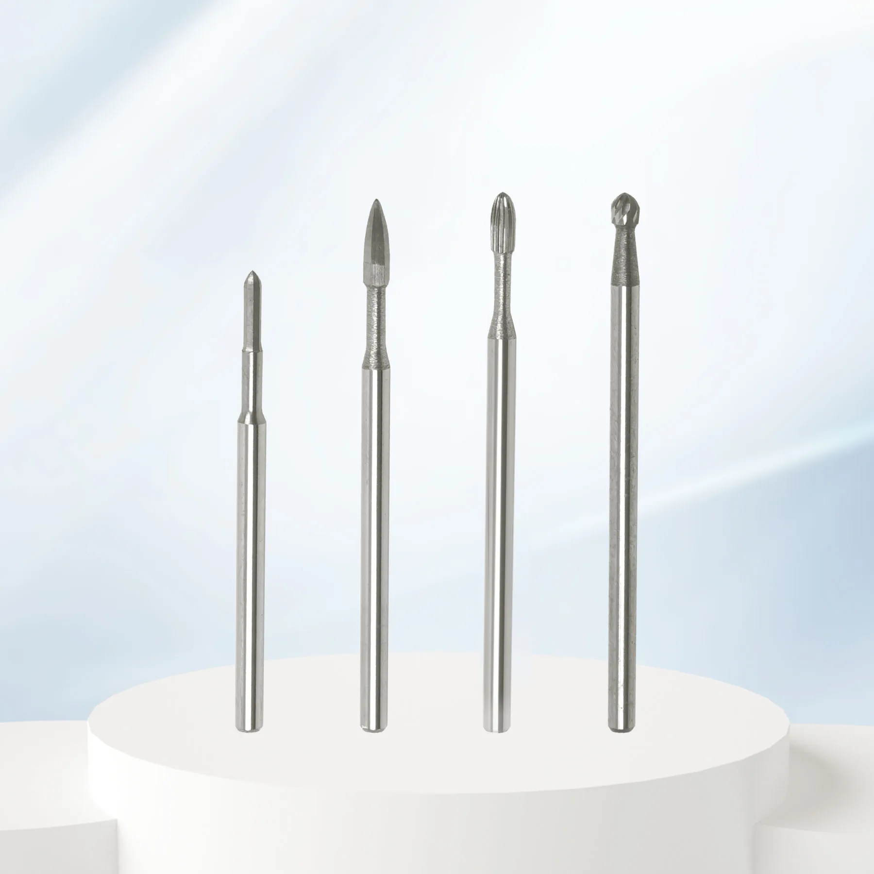 1Pc Tungsten Carbide Cutter Kit Dental HP Carbide Burs for Remove and Polishing Dentistry Materials Manicure Tool 3/32 Inch
