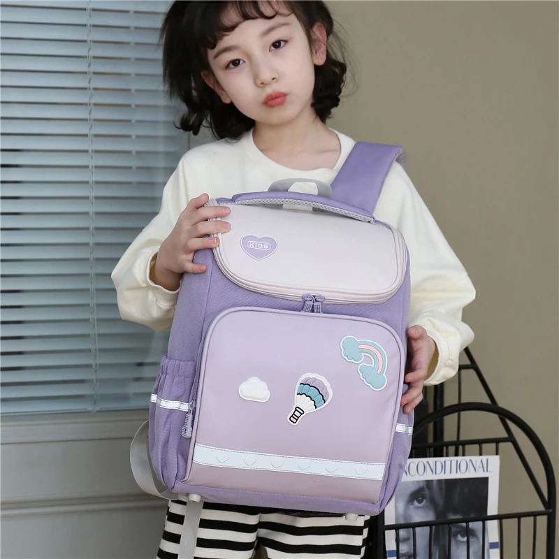 

In Stock Schoolbag Backpack Cartoon Series Lightweight Burden-Reducing Children School Bag Anime Backpack Student Study Gift