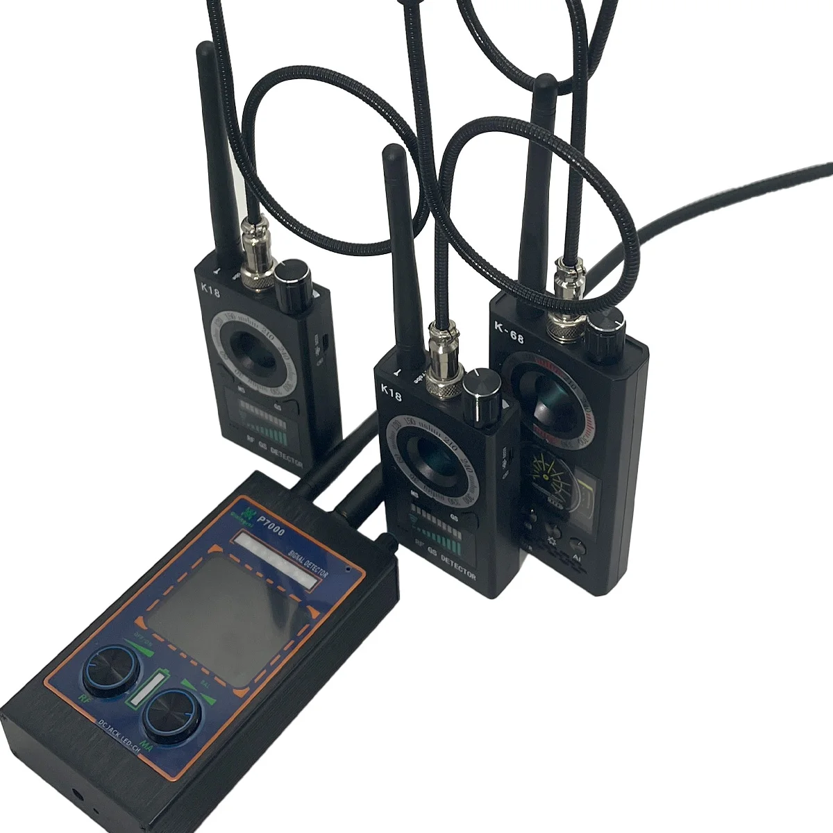 

Advanced K-68 Tracking Terminator Anti Spy Device GPS Tracker Finder Hidden Camera Detector with AI Smart Detection