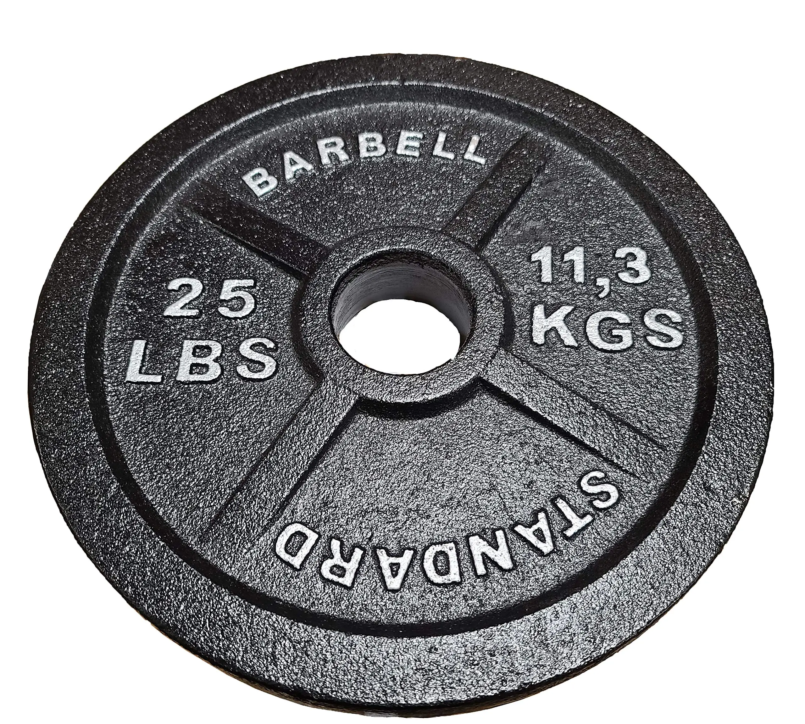 Hot cast iron standard dumbbell weight plates 45 pounds weight lifting piece