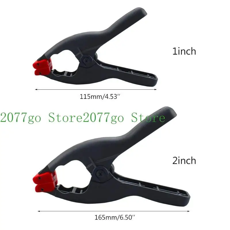 Y1UD Heavy Duty Spring Clamp Adjustable Strong A Type Fixed Clip Carpenter Fast Clamp Woodworking for Photo Studio