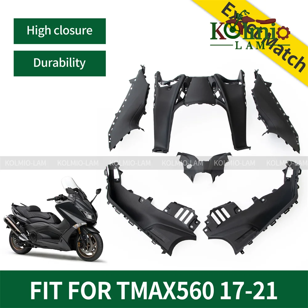 

Подходит для мотоцикла YAMAHA 2017-2021 TMAX530 T-MAX 530, комплект внутреннего обтекателя, комплект кузова TMAX 530 DX SX 2018 2019 2020