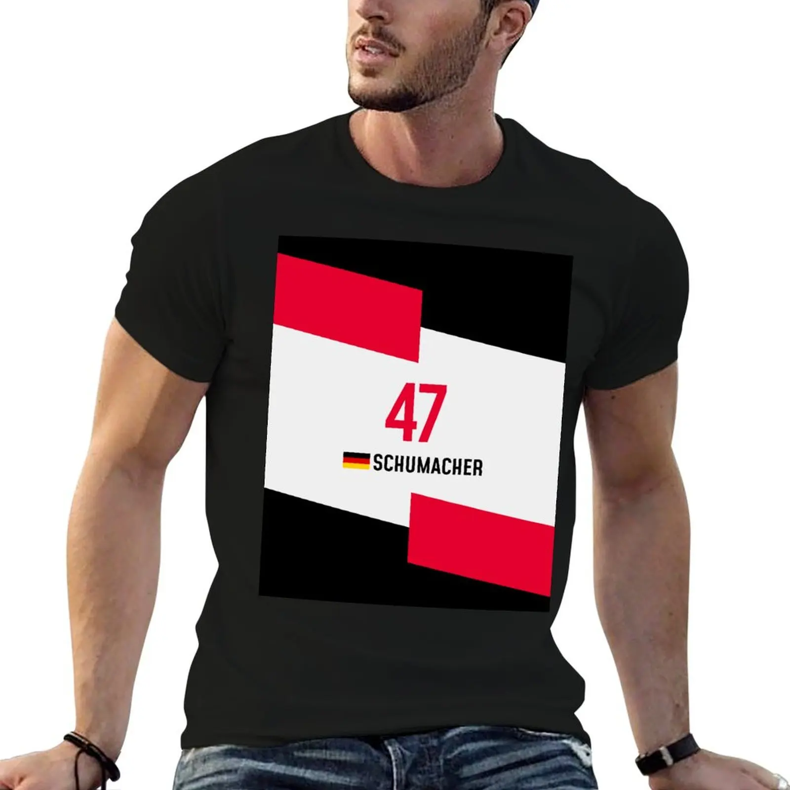

F1 2021 - #47 Schumacher [classic] T-Shirt printed t shirts for man t shirts for man cotton soft T-Shirt
