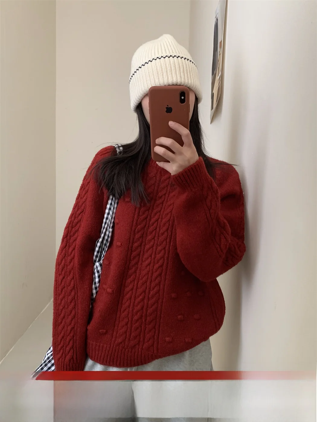 

Loose Knitted Sweater Women's Lazy Sle Casual All-Match Overhead Winter New Design Twist Slimming Sweater Comfortable Fit