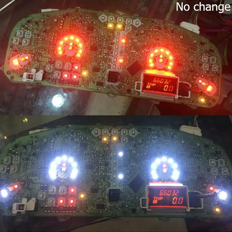 100 قطعة 3528 مناسبة لأضواء خلفية لوحة القيادة لتعديل BMW، وأضواء تعديل السيارة، والإكسسوارات، وأضواء لحام LED