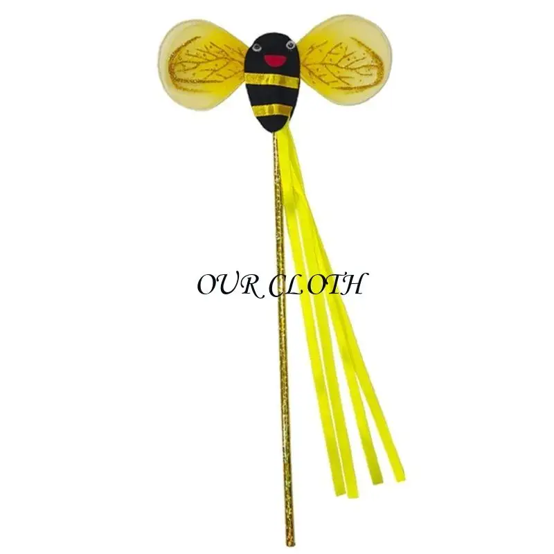 Phụ kiện cosplay động vật Cây đũa đầu cánh cho trẻ Giáng sinh y1ac