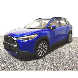 Diecast 1: 18 Scale Original FAW Corolla Cross High Simulation Alloy Vehicle Model Finished Automobile Souvenir Decoration Gift