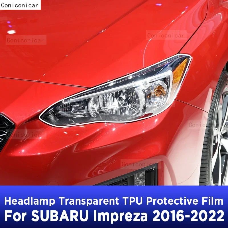 

Защитная пленка, наклейки из ТПУ для SUBARU IMPREZA 2016-2022, прозрачные черные аксессуары против царапин, PPF Beautify