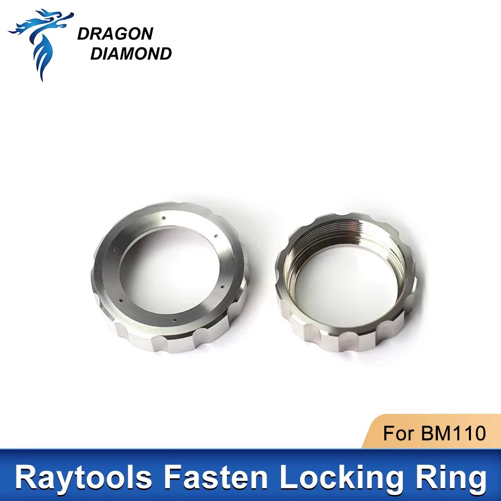 Raytools Fasten Borgring Keramische Houder 304 Roestvrij Staal Laserkop Patrs Voor BT240/S BM109 BM111 Fiber Snijmachine