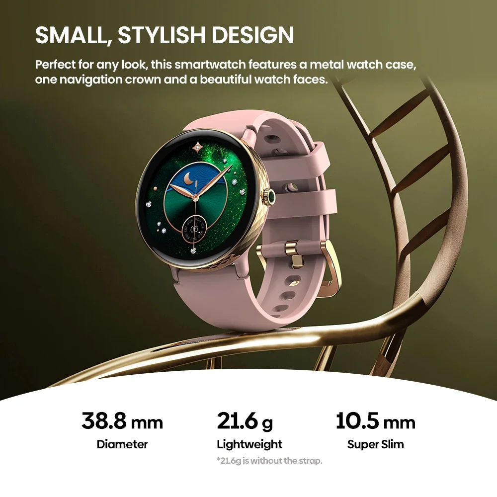 NEW 2025 Zeblaze Lily 2 Bluetooth Calling Smartwatch 1.2