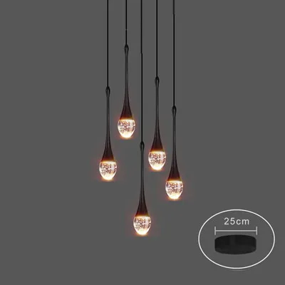 Nordic Kristallen Plafond Hanglamp Slaapkamer Bar Restaurant Cafe Hanglamp Keuken Woonkamer Home Decoratie Bedlampje