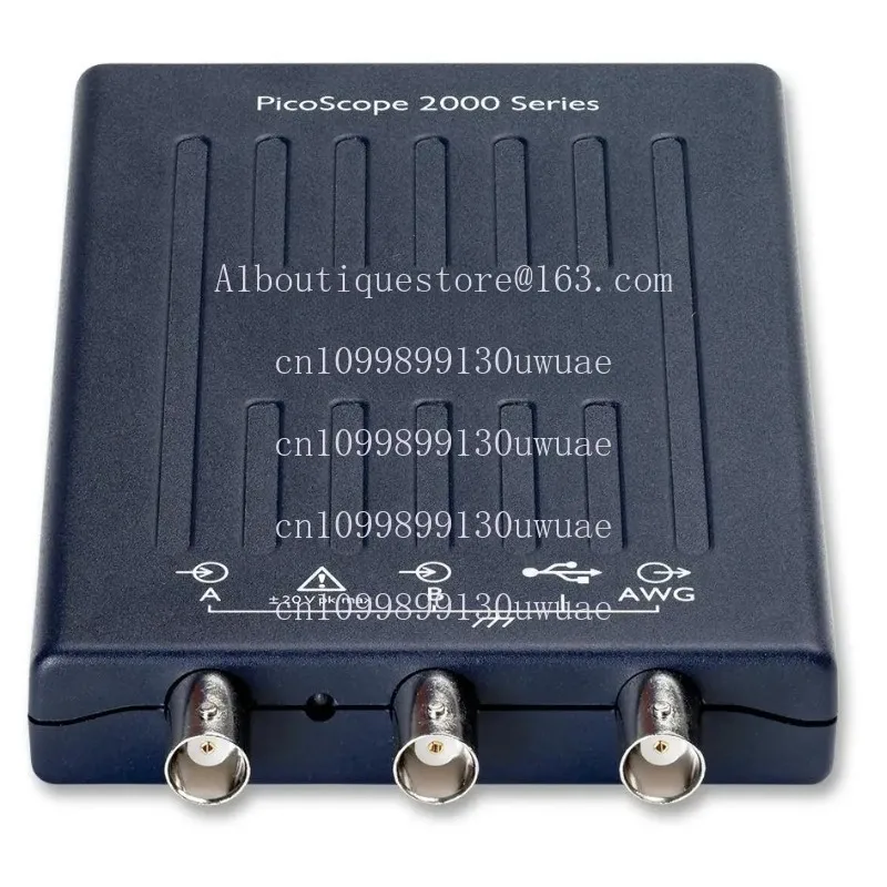 Osciloscopio USB para PC 2204A, alcance 2000, 2 canales, 10 MHz, 100 MSPS, 8 Kpts, 35 Ns