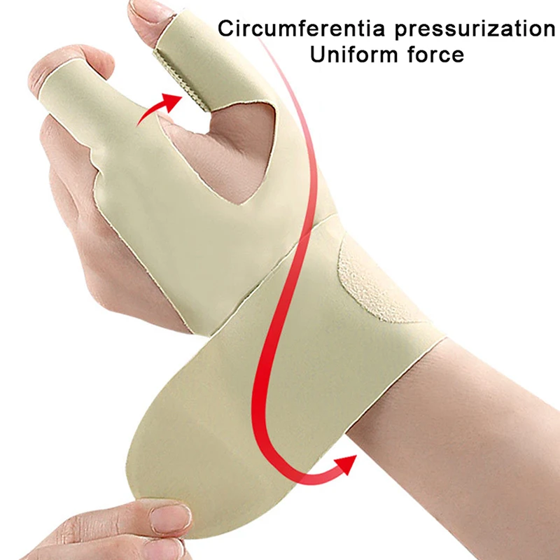 Compression Thumb Wrist Brace Splint Support Breathable Adjustable Hand Protector Spica Stabilizer Pain Relief Sprain Wristbands