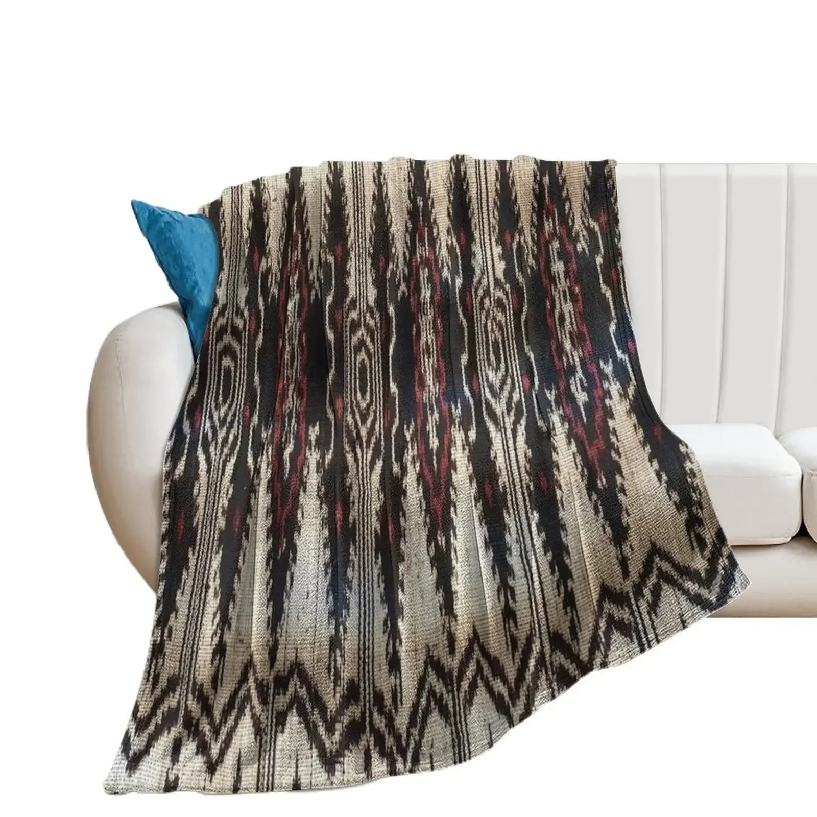 

Ethnic Traditional T'Nalak Weave Throw Blanket Softest Plush Blankets