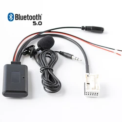 Car bluetooth Wireless Adapter Stereo AUX IN Music For VW Golf MK5 MK6 POLO Passat RCD110 RCD210 RCD310 RCD510 RNS510