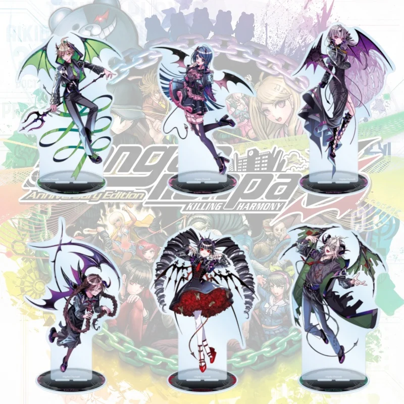 Game Danganronpa V3 Acrylic Stand 2026 New Kokichi Miu Demon Angel Theme Figure Custom Keychain Gift 15CM