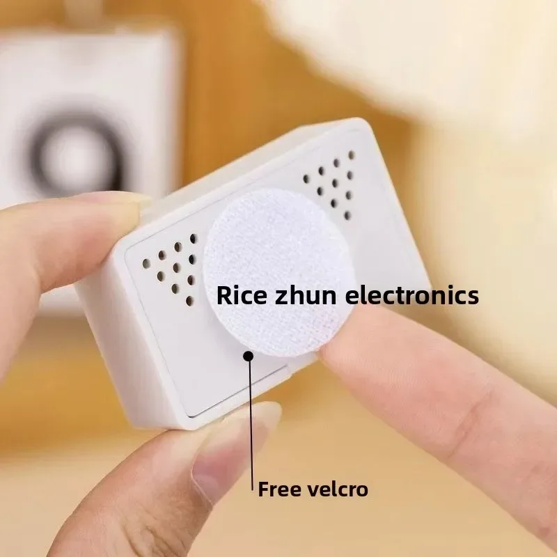 1Pc Compact Smart Thermometer Hygrometer Portable Digital Temperature Humidity Sensor for Home Baby Room Car Fridge Monitor