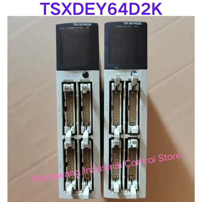 Second-hand test OK , PLC module  TSXDEY64D2K
