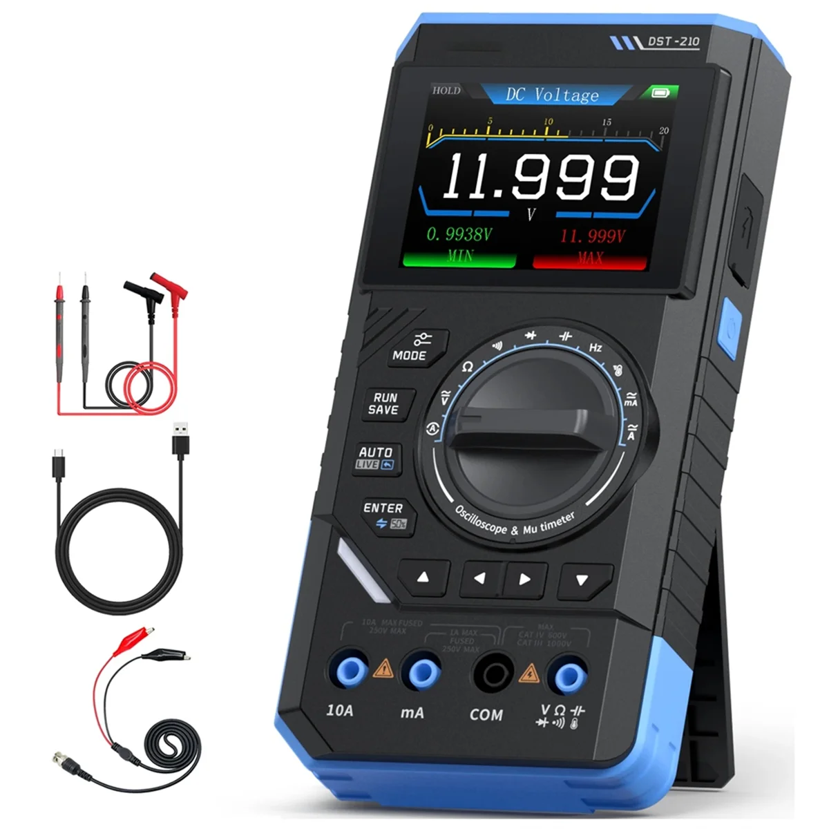 

3 in 1 Electronic Repair Detection Tool, 19999 Counts, Bandwidth DST-210 (10MHZ)