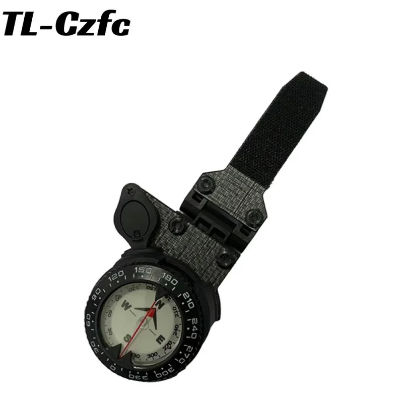 Tactical Flag Compass GPS Panel Fit SS Style Skydiving Module for Airsoft Wargame Outdoor Training