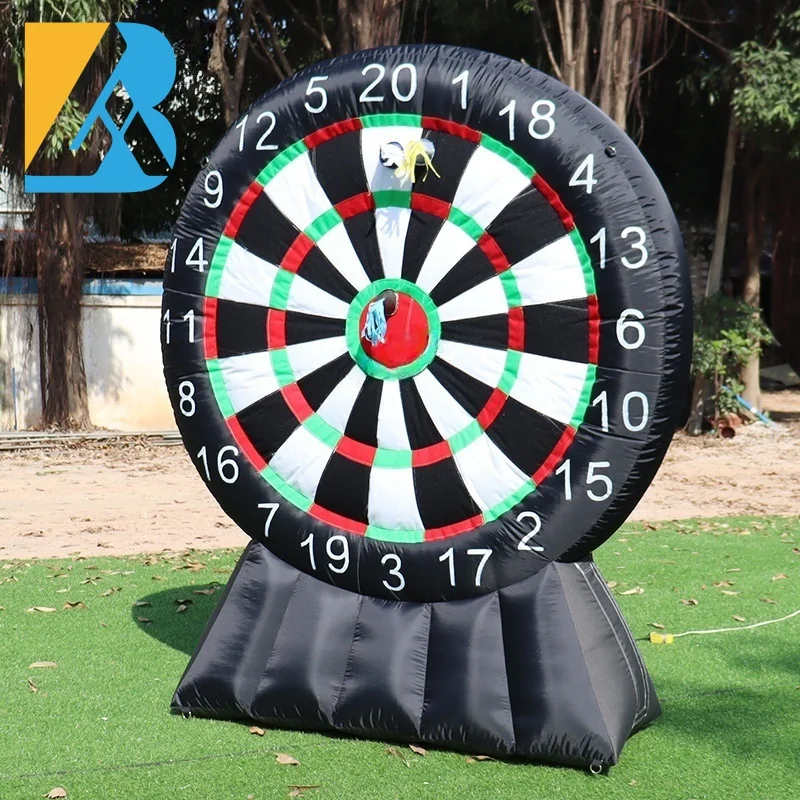 Giochi sportivi gonfiabili diretti in fabbrica Grande tavolo per freccette gonfiabile in vendita