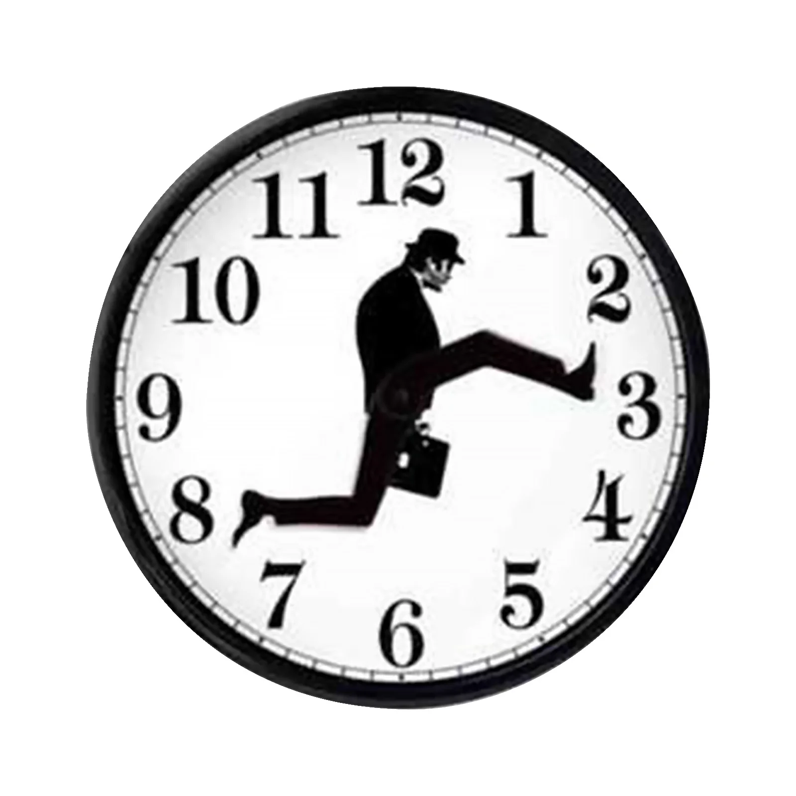 Silly Walk Comedy Inspired Wall Clock
