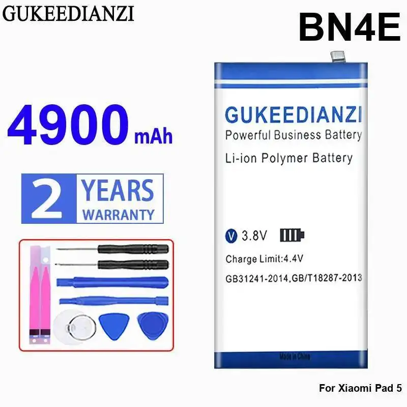 

Долговечный BN4E 4900 мАч для Xiaomi Pad 5, аккумулятор для ноутбука с высокой совместимостью