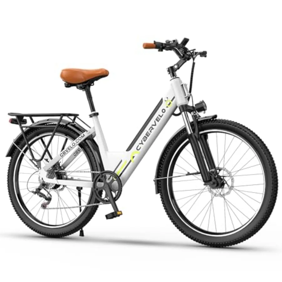 

Commute and beach use, aluminum alloy frame, snow white color, 80-mile range with removable battery