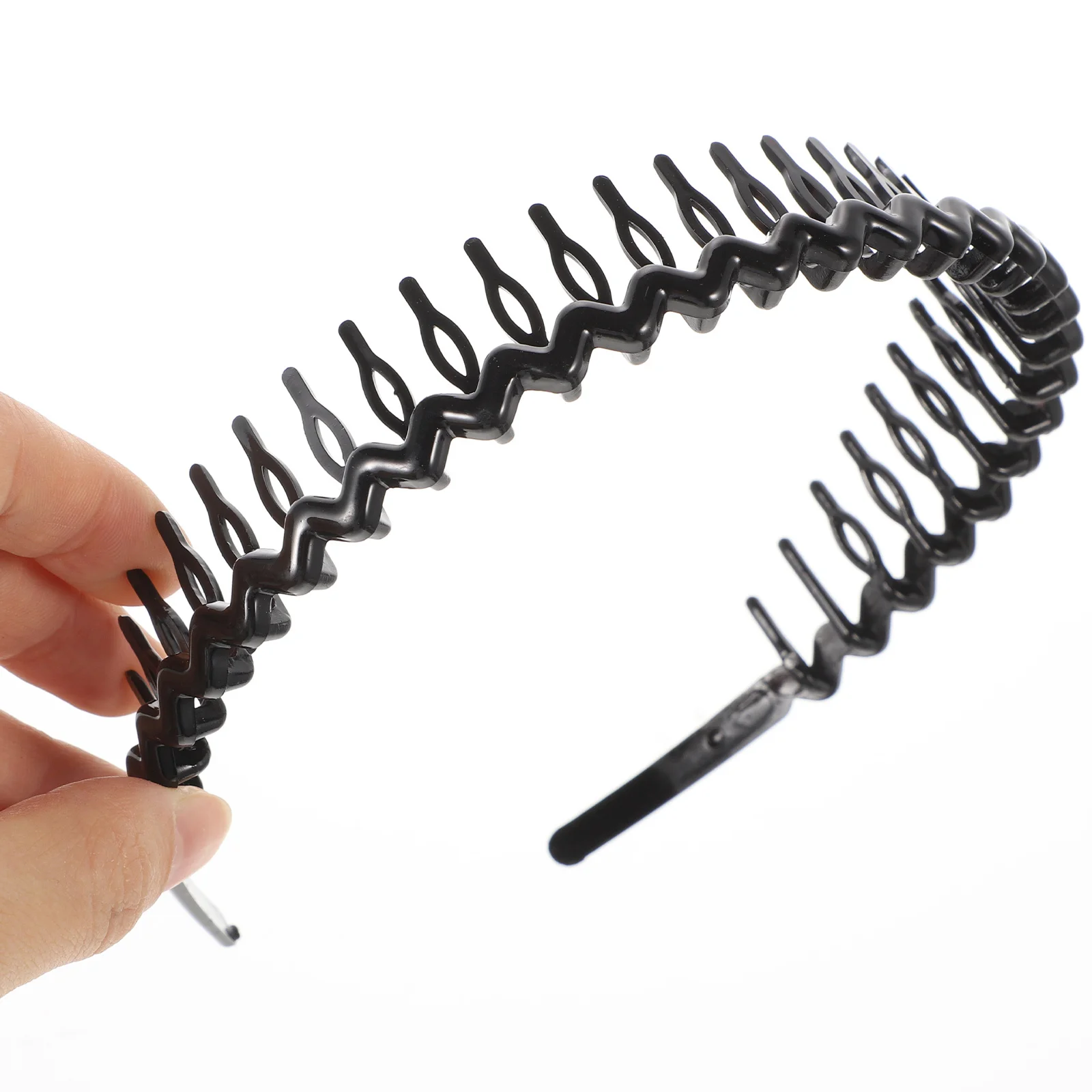 

8Pcs Women Headbands Non-Slip Teeth Hairbands Fashion Workout Makeup Hairbands Suitable for Curly Straight Wavy Hair