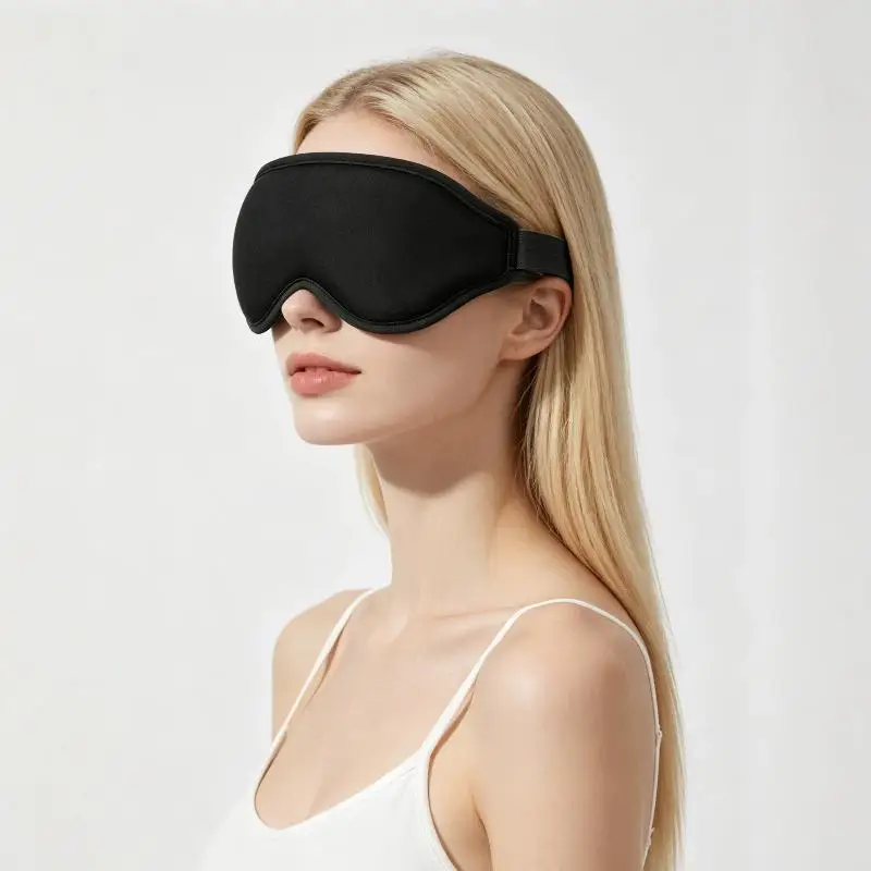 New 1PCS 3D Full Shading Sleep Mask Relaxing And Zero Pressure Soft And Breathable Nap Mask To Relieve Eye Fatigue