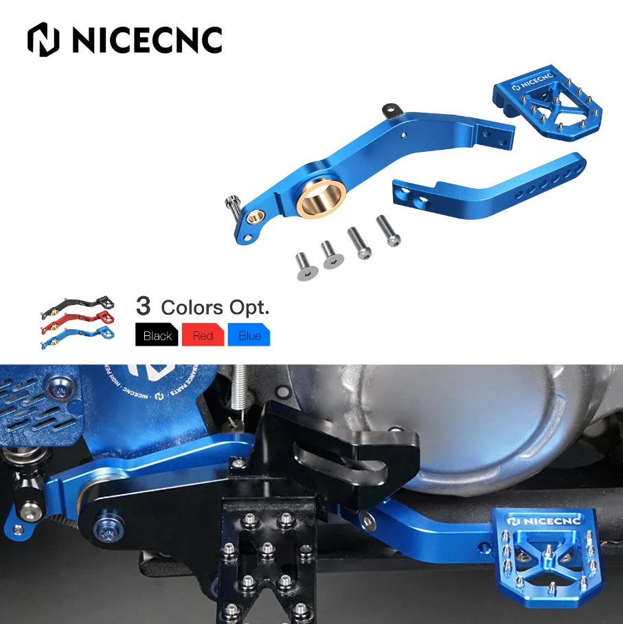 

Для Yamaha Raptor 700R 700 Рычаг задней педали тормоза Raptor 700 2013-2023 700R SE 2014-23 Dirt Road ATV Аксессуары Красный Черный Синий