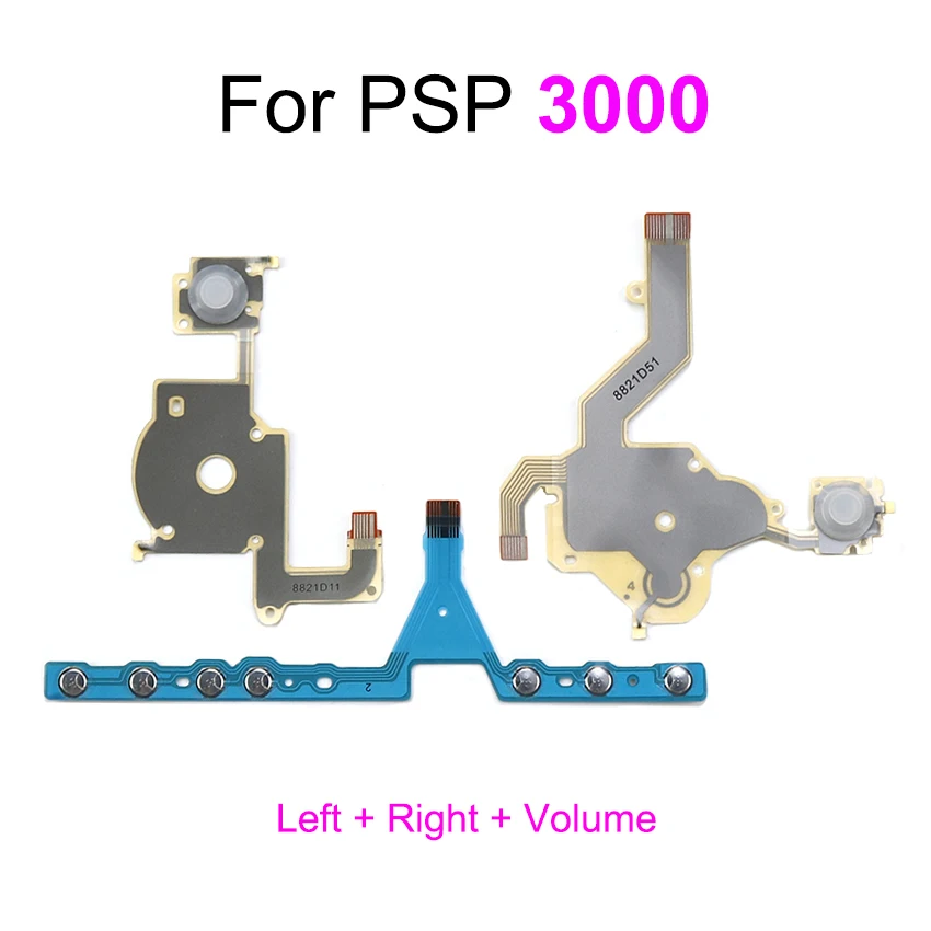 YuXi Ersatz für PSP 1000 2000 3000 links rechts Tasten Funktion Start Home Volumen PCB Tastatur L R Flex Kabel Reparatur Teile – Detail 3