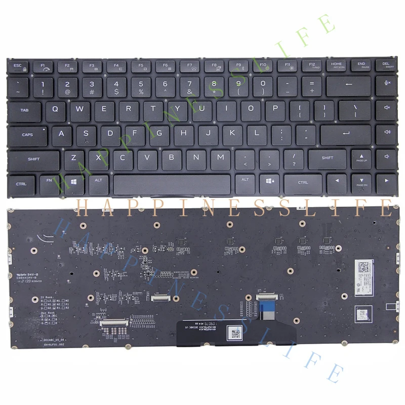 Y... New US RGB Cherry Mechanical Keyboard For Dell Alienware M15 R7 Laptop