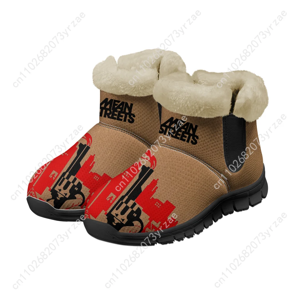 

Mean Streets Snow Boot Mens Womens Teentager Warm Boot High Quality Personalized Casual Lightweight Sneakers Custom Sports Shoes